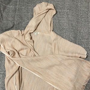 One Size blush pink - overlay knit shirt